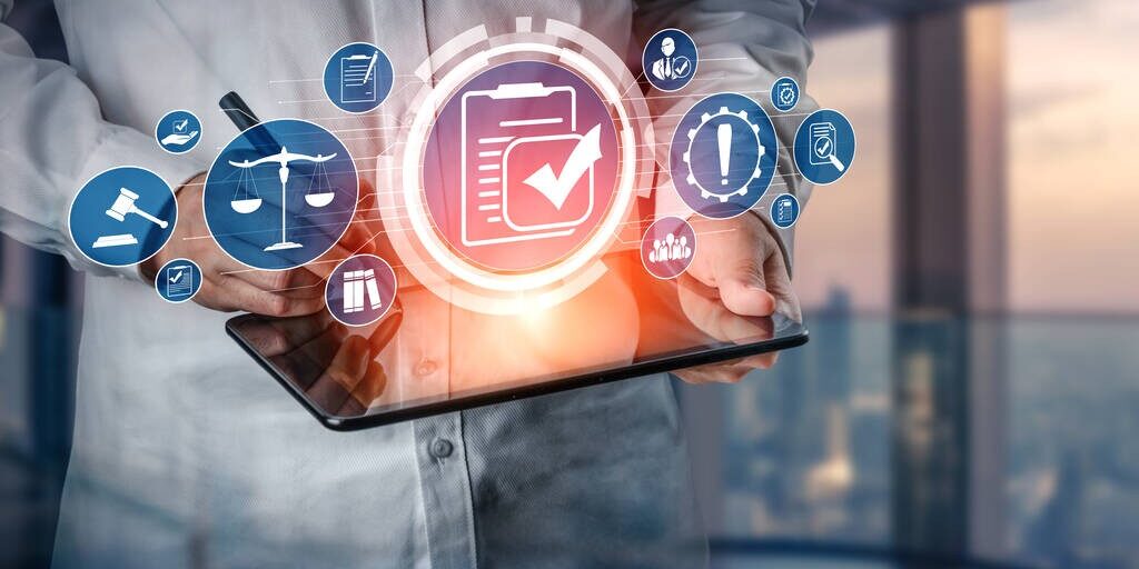 stock-photo-compliance-rule-law-regulation-graphic-interface-business-quality-policy-planning